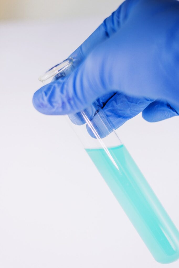 laboratory, sample tube, research